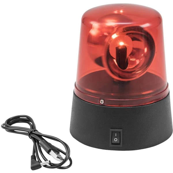 Eurolite LED Polisljus Röd
