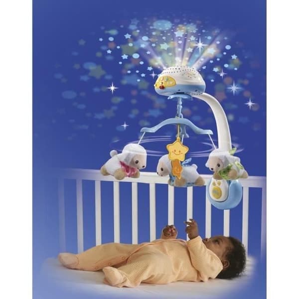 VTECH - Vtech Baby - Mobile Lumi Mobile Blue Sheep Counter