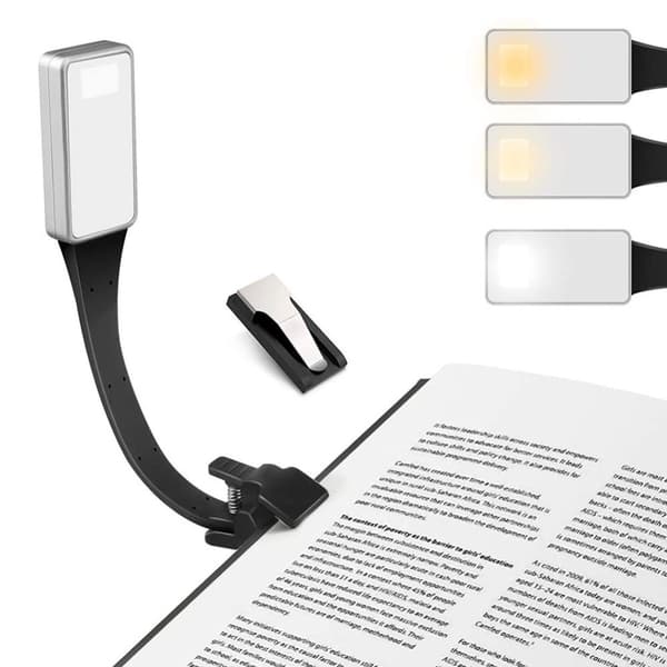 LED Lukuvalo klipsillä