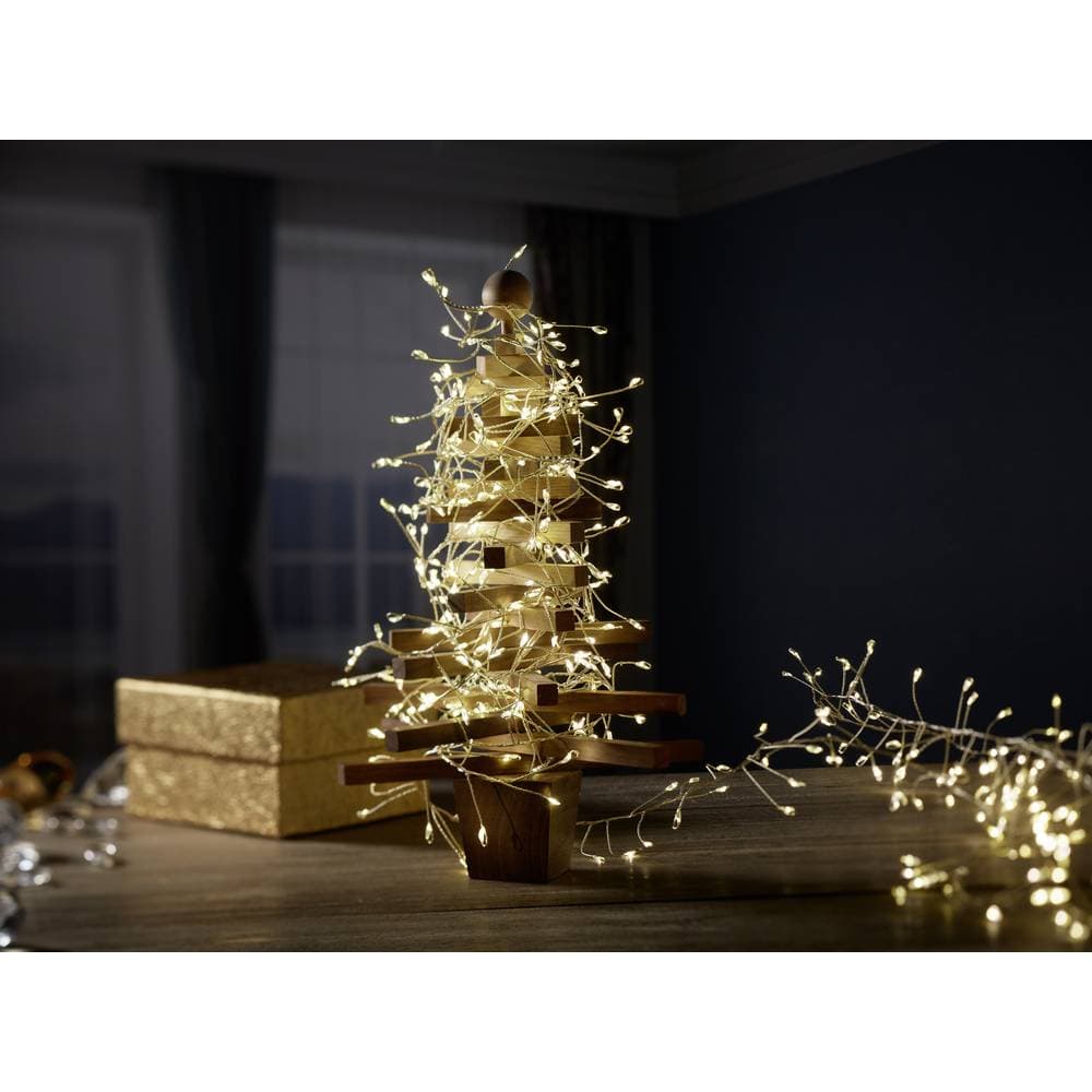 Partyljusslinga Sygonix SY-4722010 LED fast installerad N/A Varmvit N/A