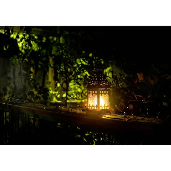 Sygonix SY-4722050 Ljusslinga kluster Ute/inomhus 230 V Antal ljuskällor 80 LED Varmvit Belyst längd: 21.85 m