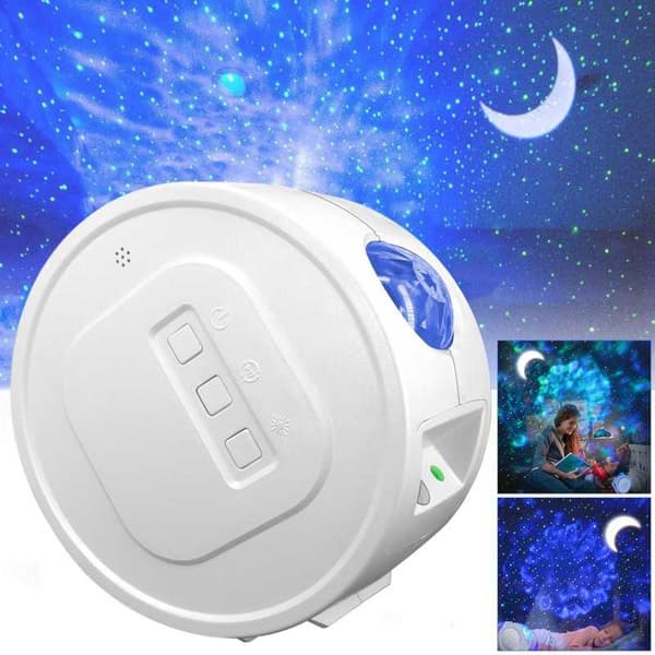 Stjärnprojektor Rymdlampa i LED & Bluetooth Högtalare V2