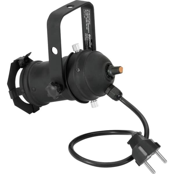 Eurolite LED PAR-16 3CT sw LED PAR-strålkastare