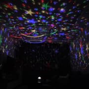 Nattlampa för Barn - Projektor / Lampa med Stjärnor - Blå