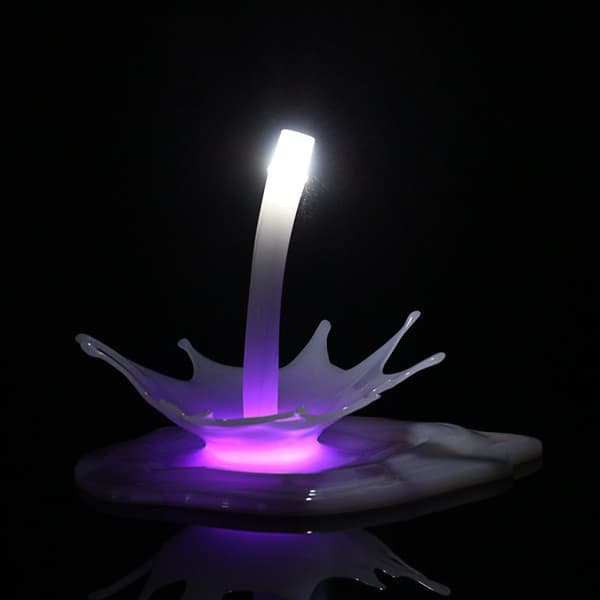 3D USB LED-lampa hälla vinflaska Lampa Nattljus Bord Skrivbord Touch Control