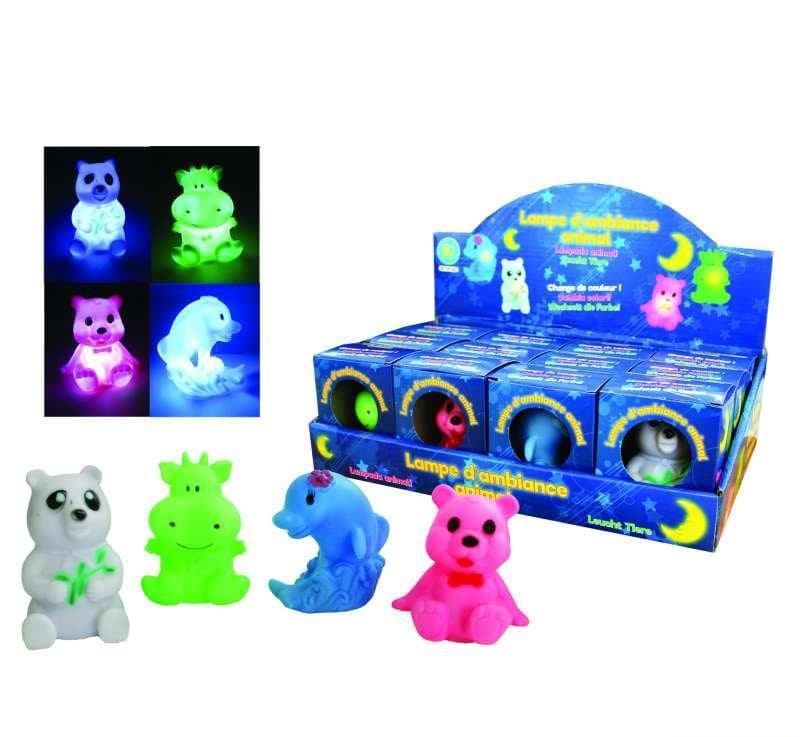 Nattlampa för Barn - Djur - Batteridriven