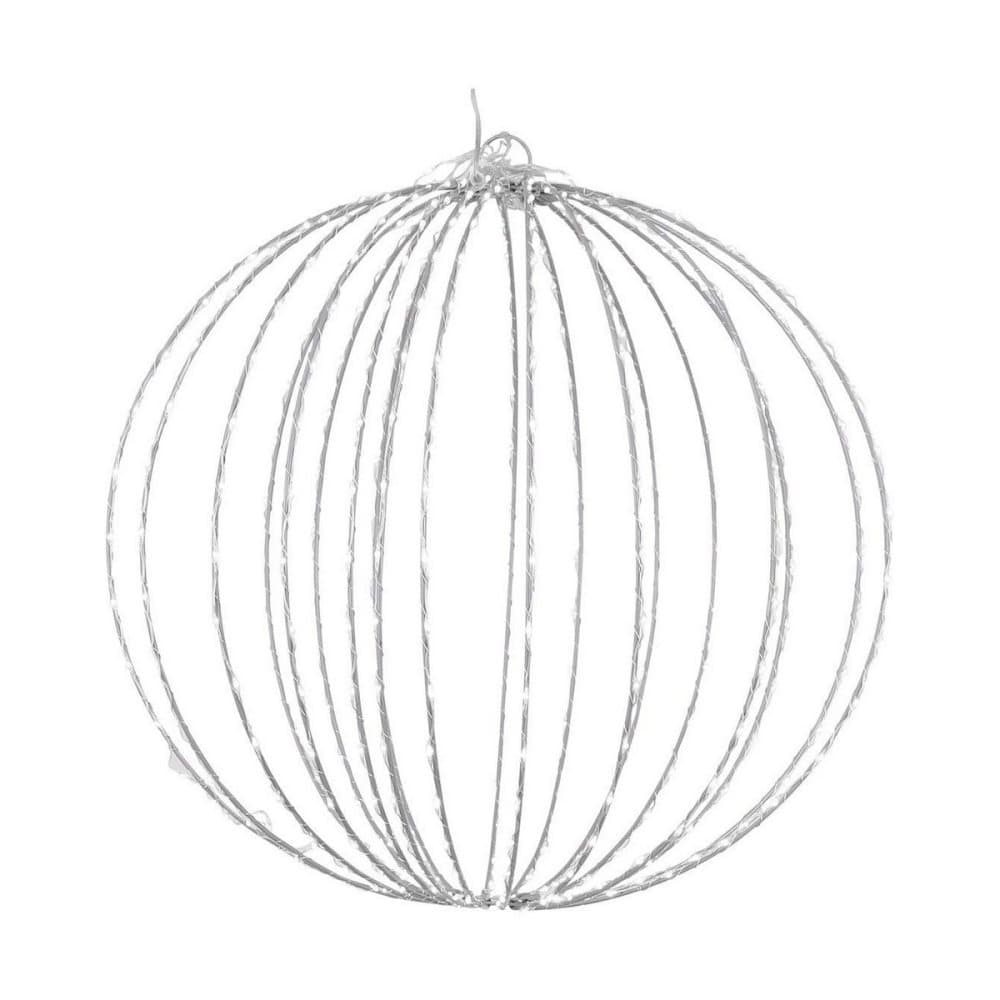 Dekorationsboll Luca Silvrig