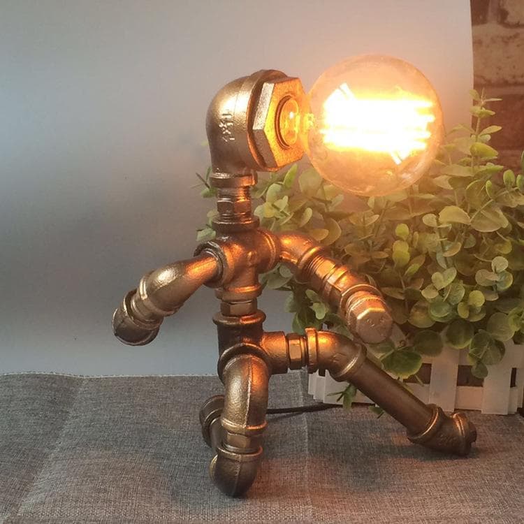 Steampunk lampa Modell 9