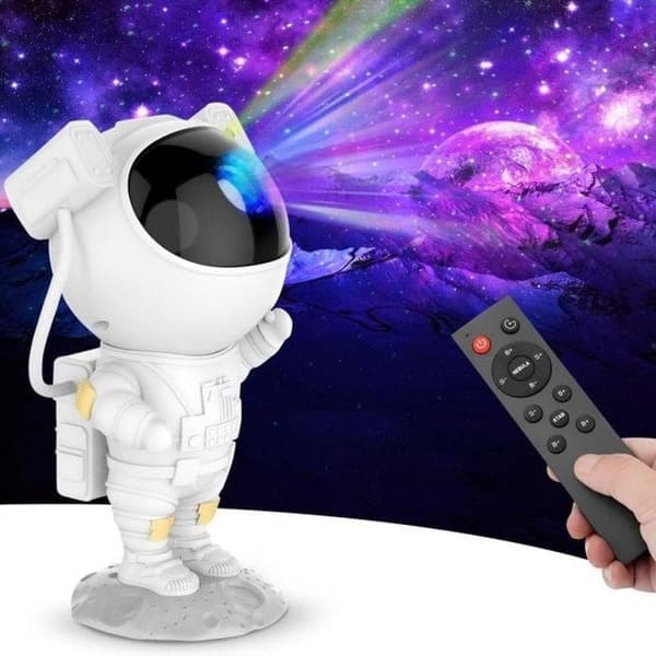 Astronaut Nattlampa / Galaxylampa - Stjärnhimmelsprojektor Astronaut Nattlampa / Galaxylampa - Stjärnhimmelsprojektor