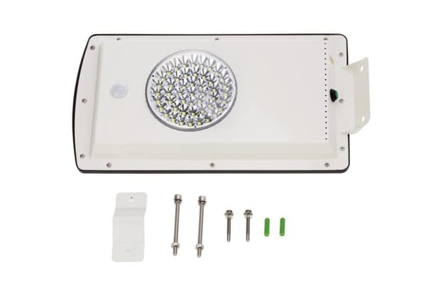 Allt-i-ett solcellslampa med PIR-sensor Modell: DJ603-9W-02