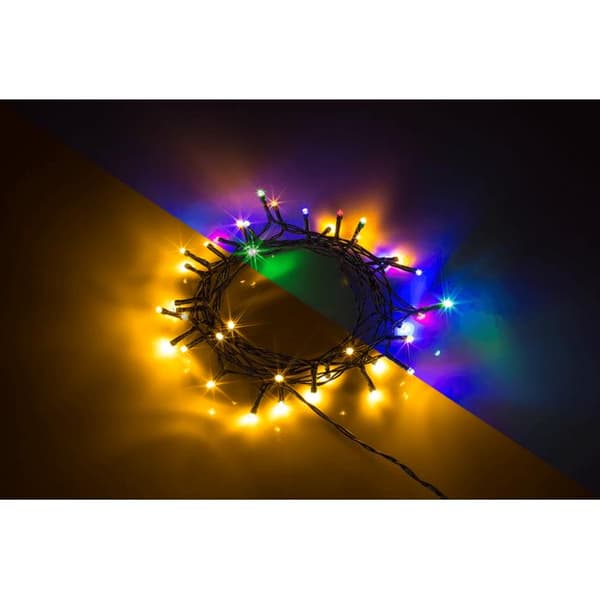 4m LED-lysslynge - Innendørs & Utendørs - Trådløs Julebelysning