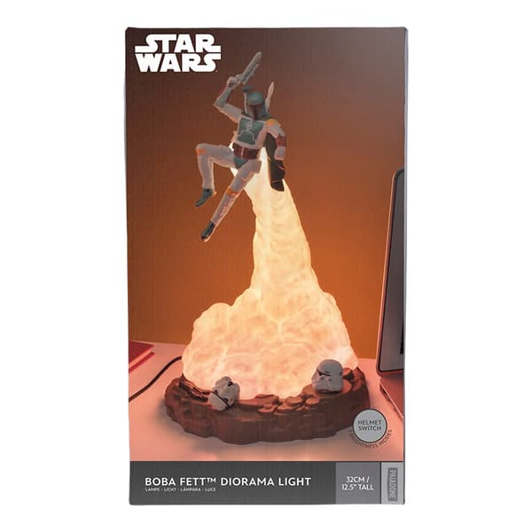 Star Wars Boba Fett - Lampa
