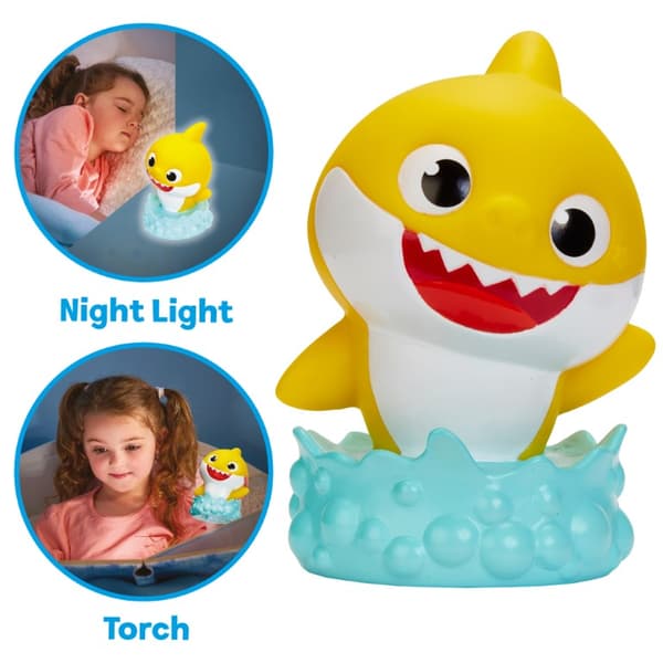Baby Shark Nattlampa och lykta Figur