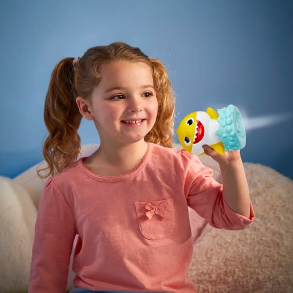 Baby Shark Nattlampa och lykta Figur