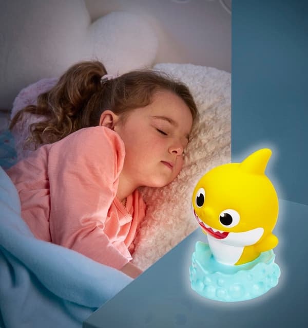 Baby Shark Nattlampa och lykta Figur
