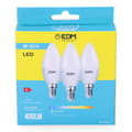Pikkukuva 3 / 5: 3 LED-polttimon setti EDM 98205 G 35 W 5 W 50 W E14 400 lm Ø 3,6 x 10 cm (6400 K)