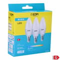 Pikkukuva 2 / 5: 3 LED-polttimon setti EDM 98205 G 35 W 5 W 50 W E14 400 lm Ø 3,6 x 10 cm (6400 K)