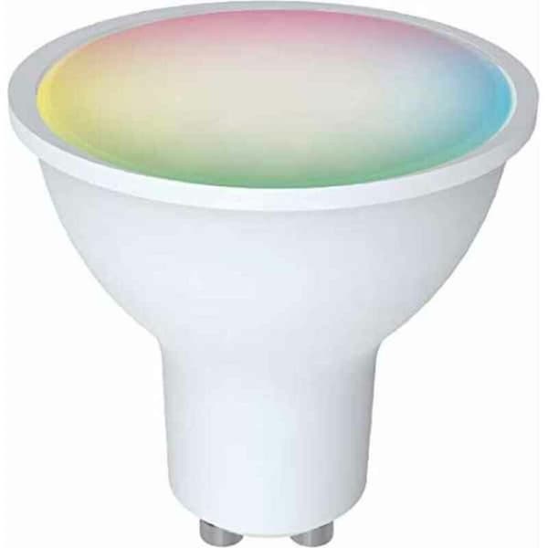 LED-lamppu Denver Electronics SHL-450 RGB Wifi GU10 5W Valkoinen 5 W A++ GU10 300 Lm A-G 2700K