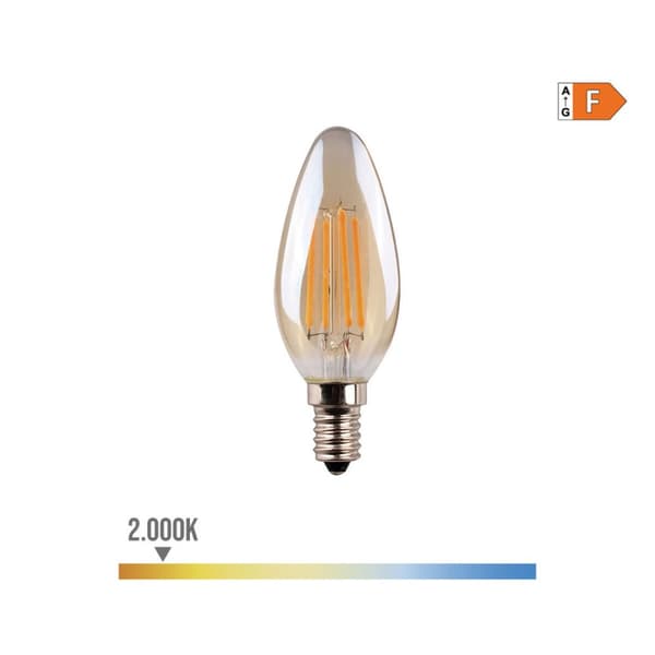 LED-lampe EDM 98621 F 30 W 4,5 W E14 400 lm 3,5 x 9,8 cm (2000 K)