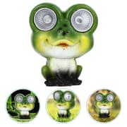 Solar frosker plen ornament