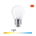Miniatyrbillede 3 af 5: LED-lampe Philips Hvid F 40 W 4,3 W E27 470 lm 4,5 x 7,8 cm (4000 K)