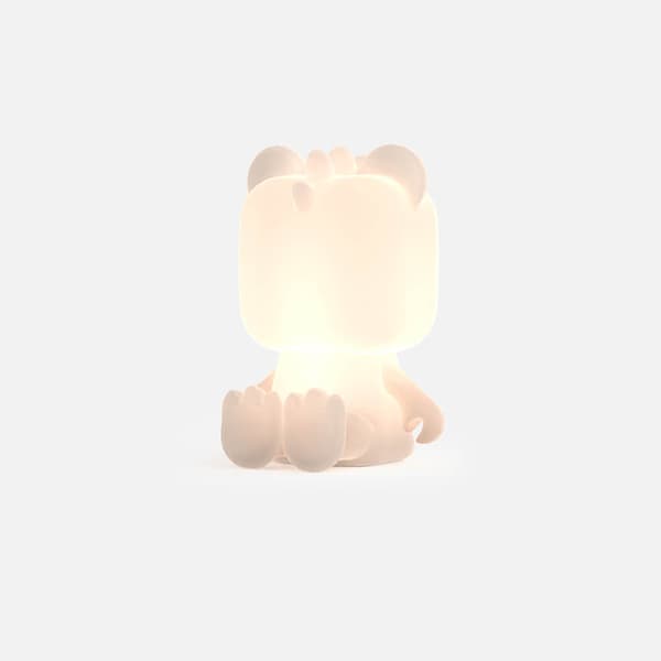 Søt Nattlampe Dino Multicolor