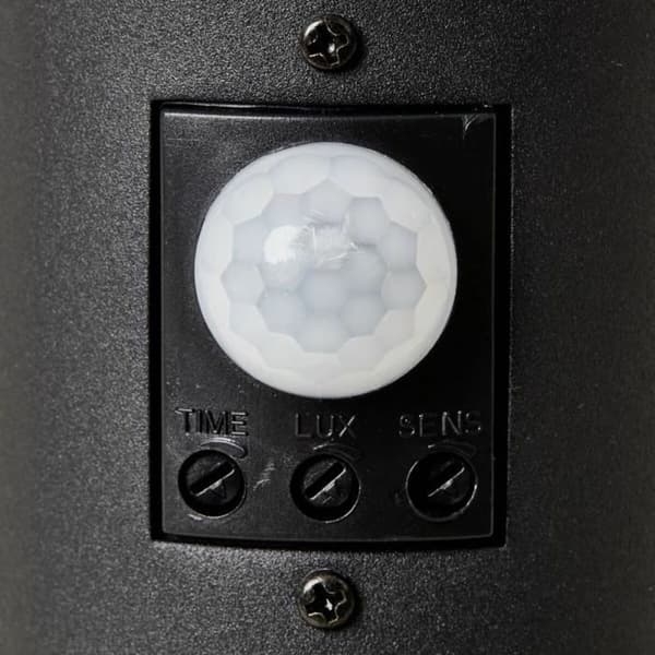 LED bollard light Brilliant Dody Rörelsesensor Metall Svart 10 W