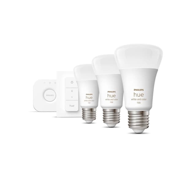 LED-lampe Philips Kit de inicio E27 Hvid F 9 W E27 806 lm (6500 K)