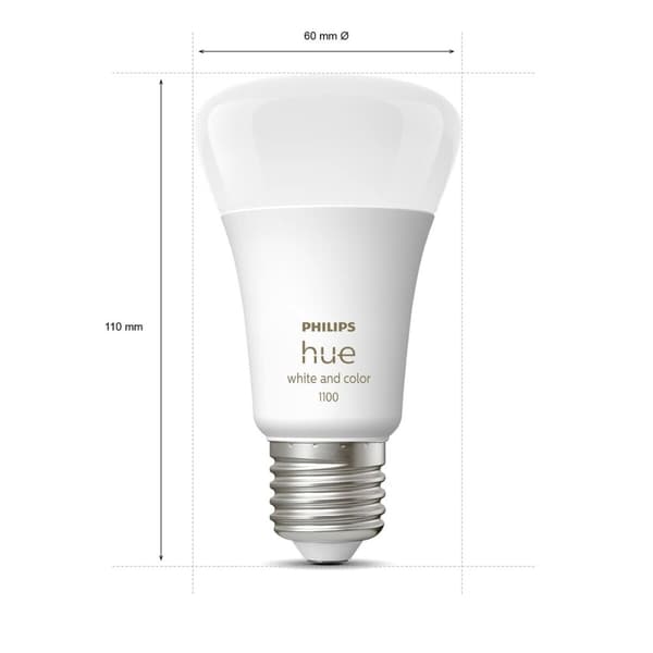 LED-lampe Philips Kit de inicio E27 Hvid F 9 W E27 806 lm (6500 K)