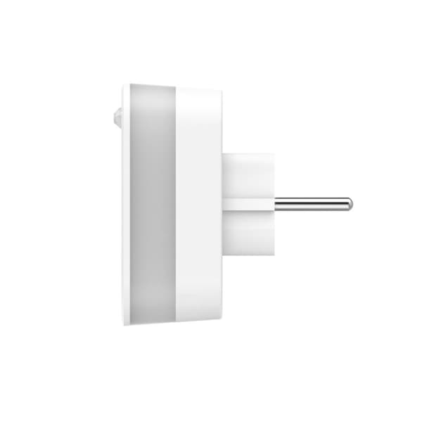Hama Led nattlampa med Stopcontact 2 USB-portar och rörelse- och ljussensorer