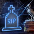 Miniatyrbillede 1 af 2: Dekorativ neon LED belysning RIP - Blå