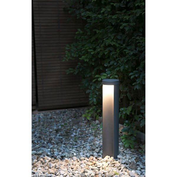 Beacon-Bollard-CHANDRA-7W -Mörkgrå - FARO