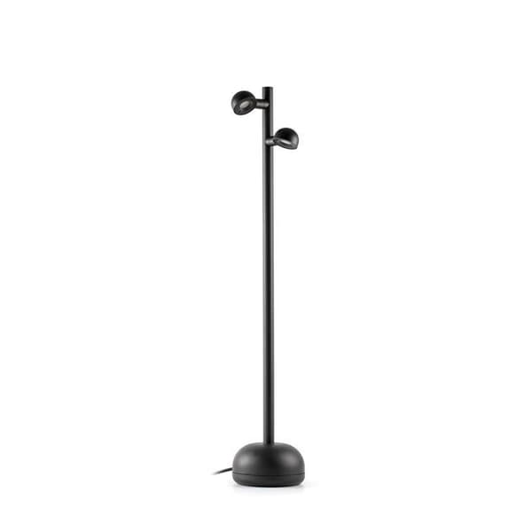 BROT Golvlampa - Faro Barcelona - Svart - Modern skandinavisk stil - LED 20W 2700K - IP 65 Svart