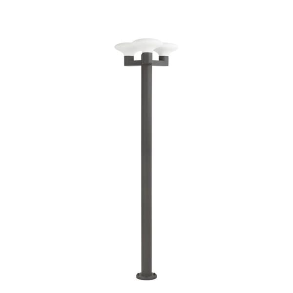 Golvlampa - Faro Barcelona - BLUB's - Aluminium och opal polykarbonat - IP44