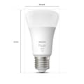 Miniatyrbillede 3 af 9: LED-lampe Philips Starter Kit E27 9,5 W Hvid F (3 enheder)