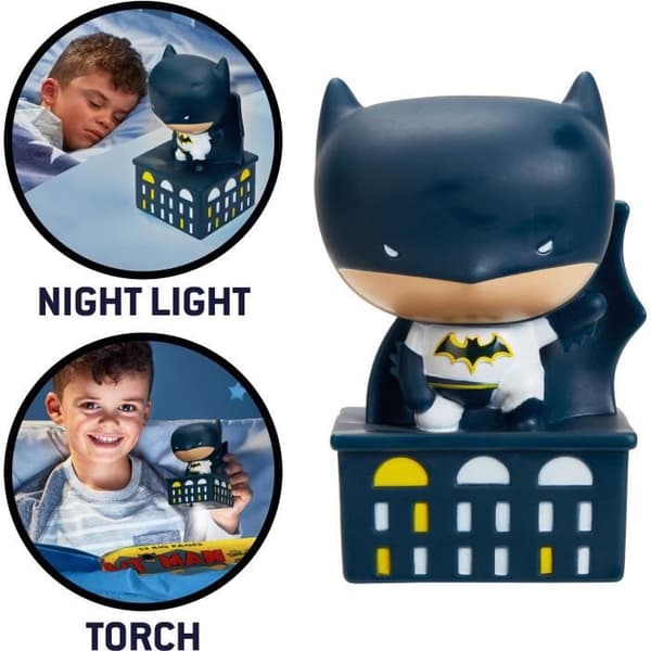 BATMAN GoGlow Buddy Night Light och ficklampa
