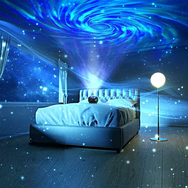 INF Galaxy projektor / nattlys med stjernehimmel