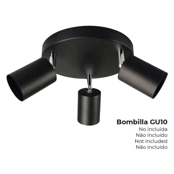 Edm Spotlight Tak Gu10 32035 50w Guld CDON