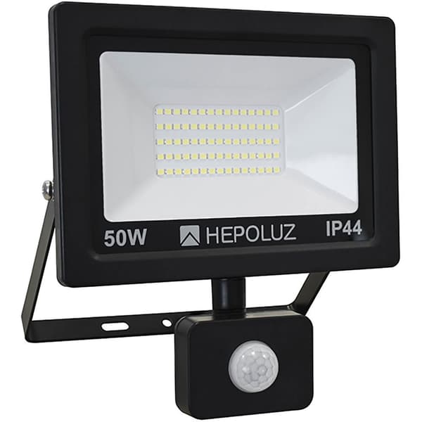 Hepoluz Led Med Sensor Smd 50w 6000k Strålkastare Silver