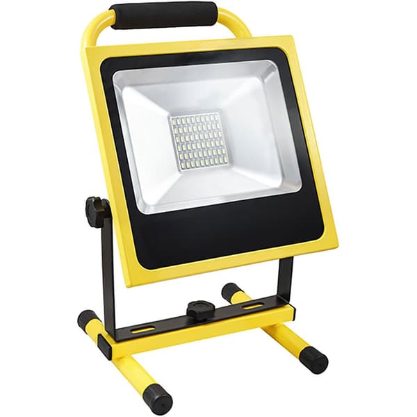 Hepoluz Uppladdningsbar Led Strålkastare 30w 6000k Silver