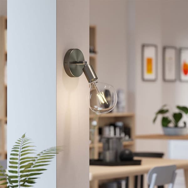 Creative Cables Væglampe Strikke Lys Metal 90º Med Lys Pære Søvfarvet