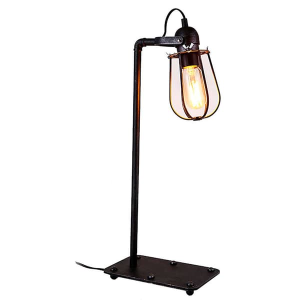 Edm Skrivbordslampa Vintage 32107 E27 60w Svart