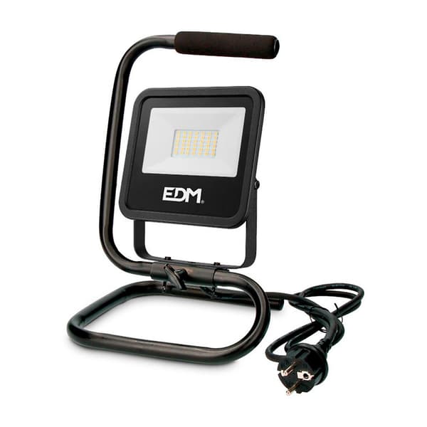 Edm Led Spotlight 70411 2370 Lm Black Series 30w Søvfarvet