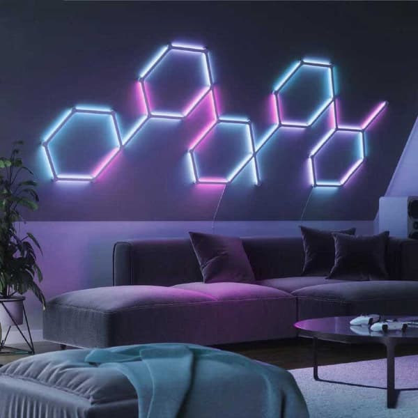 Nanoleaf Led Panel Lines Expansion Pack 3pk Transparent