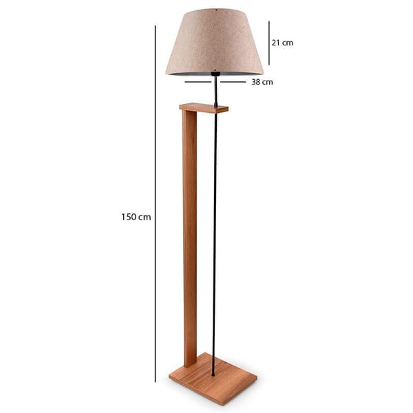 Wellhome Golvlampa Wh1094 Guld