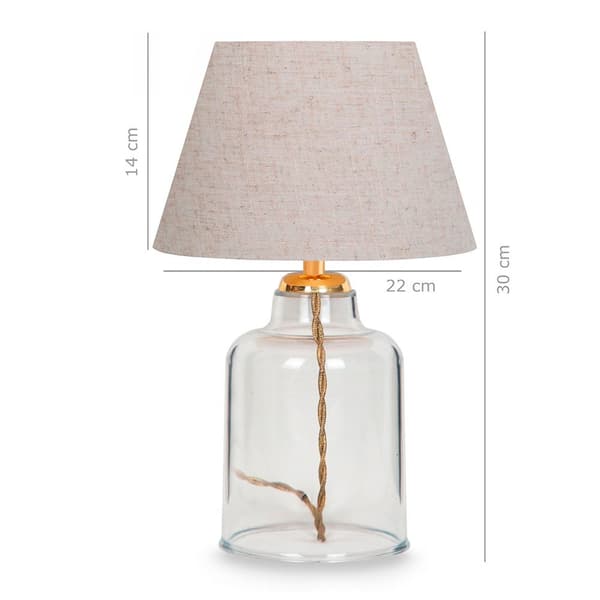 Wellhome Sengelampe Wh1201 Transparent