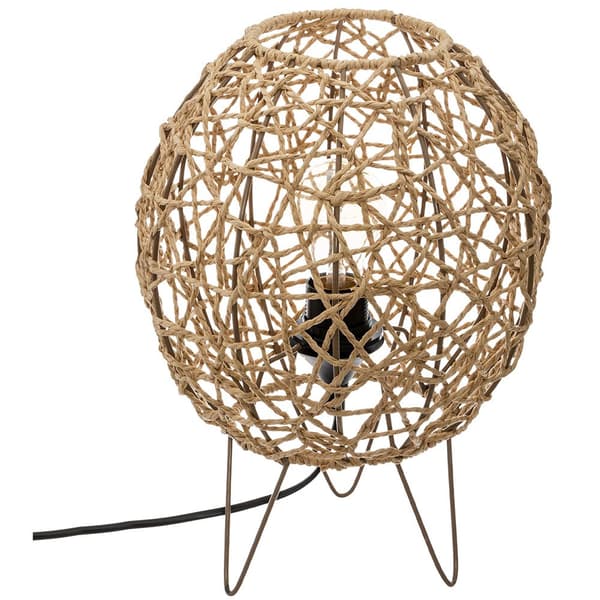 Atmosphera Bordlampe Metal 26 Cm Gylden
