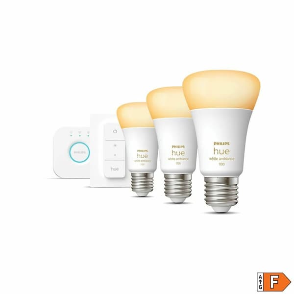 Älykäs Polttimo Philips 8719514291232 Valkoinen F 11 W E27 806 lm (3 osaa)