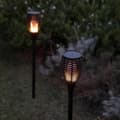 Miniatyrbillede 5 af 6: Sæt med solcellelamper til haven Lumi Garden Maity Sun Mini Sort Plastik 70 cm (2 enheder)