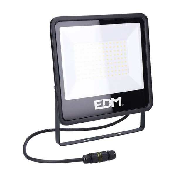 Edm Spotlight 100w 8200lm 6400k Søvfarvet